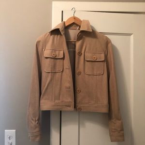 Max Studio wool cropped jacket